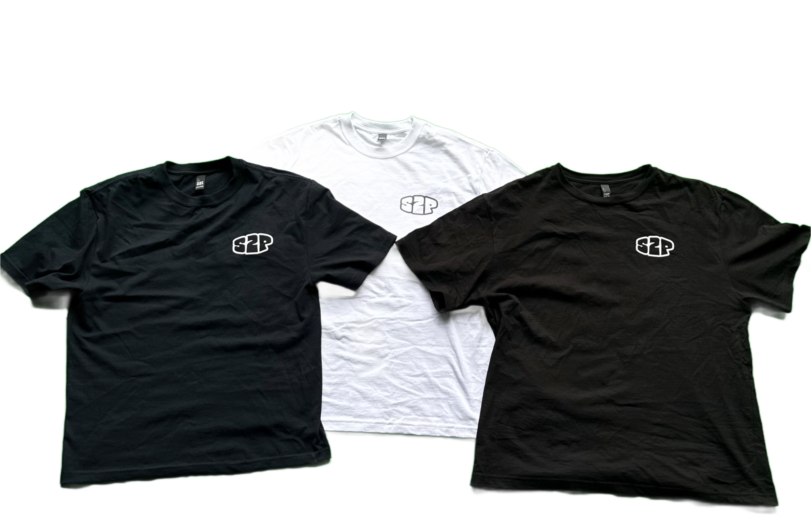 S2P Chest Logo T-Shirt 3 PACK