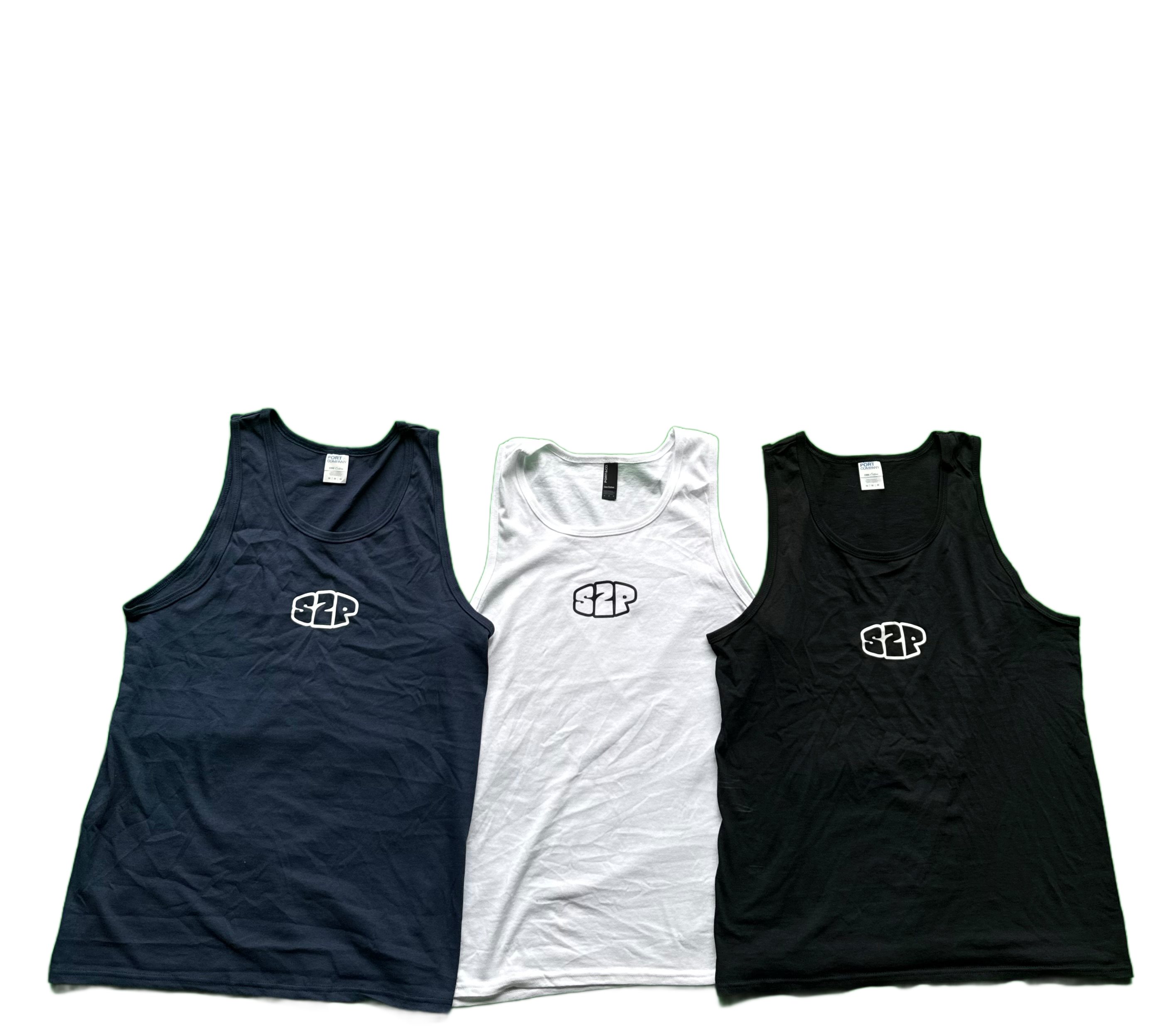 S2P Center Logo TankTop THREE PACK